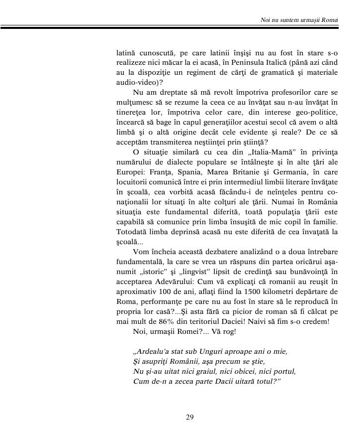 Noi Nu Suntem Urmasii Romei Pdf